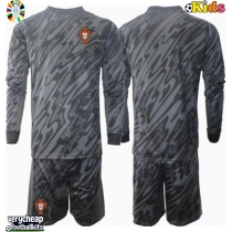 Portugal Goalkeeper Replica Away Minikit Euro 2024 Long Sleeve (+ pants)